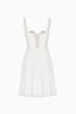 French Lace Detailed Elegant Dress